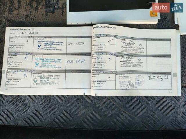 Синий Рено Гранд Сценик, объемом двигателя 1.6 л и пробегом 209 тыс. км за 9800 $, фото 56 на Automoto.ua