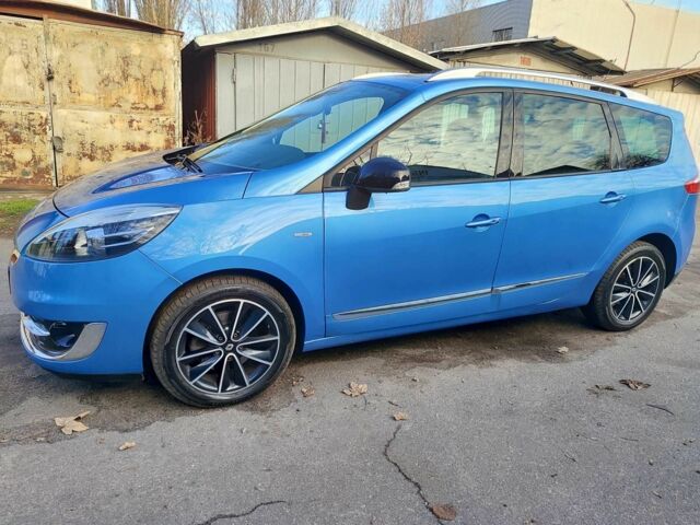 Синий Рено Гранд Сценик, объемом двигателя 1.6 л и пробегом 209 тыс. км за 9650 $, фото 2 на Automoto.ua