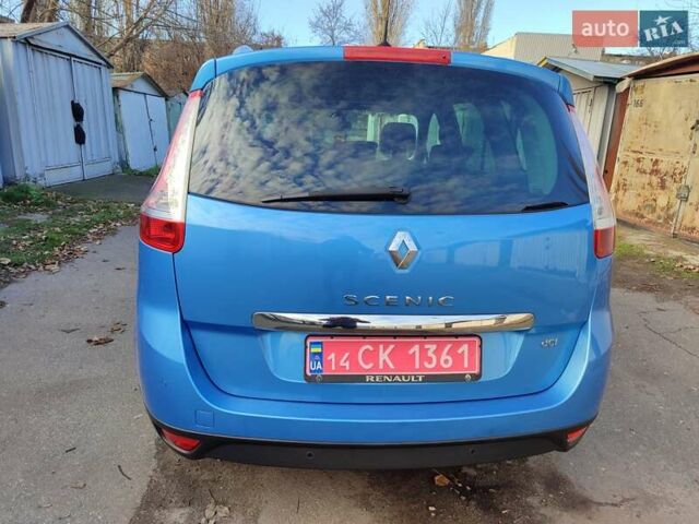 Синий Рено Гранд Сценик, объемом двигателя 1.6 л и пробегом 209 тыс. км за 9800 $, фото 7 на Automoto.ua