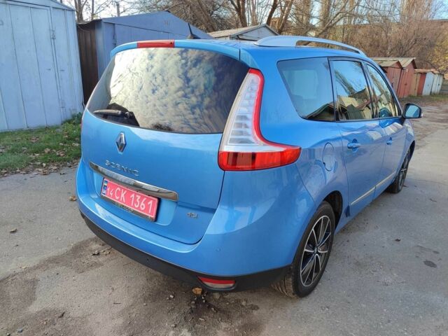 Синий Рено Гранд Сценик, объемом двигателя 1.6 л и пробегом 209 тыс. км за 9650 $, фото 6 на Automoto.ua