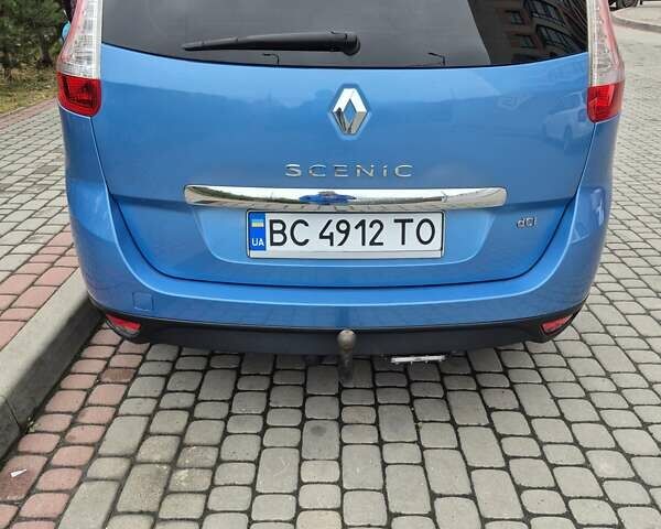 Синий Рено Гранд Сценик, объемом двигателя 1.5 л и пробегом 181 тыс. км за 9300 $, фото 4 на Automoto.ua