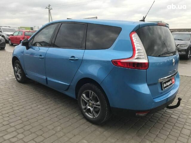 Синий Рено Гранд Сценик, объемом двигателя 1.5 л и пробегом 182 тыс. км за 9400 $, фото 13 на Automoto.ua