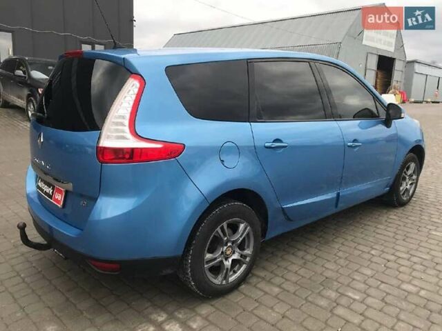 Синий Рено Гранд Сценик, объемом двигателя 1.5 л и пробегом 182 тыс. км за 9850 $, фото 2 на Automoto.ua