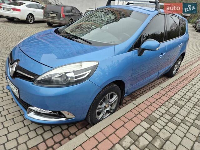 Синий Рено Гранд Сценик, объемом двигателя 1.5 л и пробегом 181 тыс. км за 9300 $, фото 1 на Automoto.ua