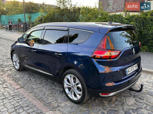 Синий Рено Гранд Сценик, объемом двигателя 1.5 л и пробегом 266 тыс. км за 13800 $, фото 14 на Automoto.ua