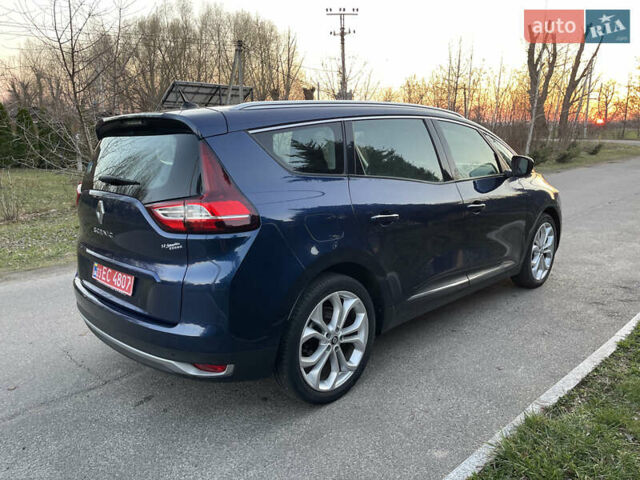 Синий Рено Гранд Сценик, объемом двигателя 1.5 л и пробегом 192 тыс. км за 15500 $, фото 5 на Automoto.ua
