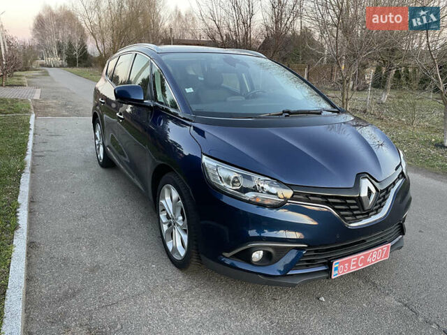 Синий Рено Гранд Сценик, объемом двигателя 1.5 л и пробегом 192 тыс. км за 15500 $, фото 3 на Automoto.ua