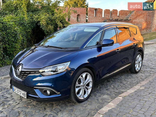 Синий Рено Гранд Сценик, объемом двигателя 1.5 л и пробегом 266 тыс. км за 13800 $, фото 13 на Automoto.ua