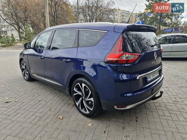 Синий Рено Гранд Сценик, объемом двигателя 1.5 л и пробегом 235 тыс. км за 14699 $, фото 7 на Automoto.ua