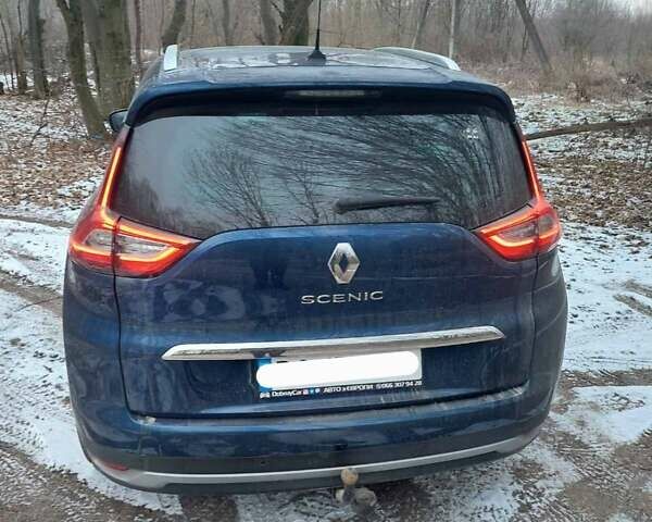 Синий Рено Гранд Сценик, объемом двигателя 1.6 л и пробегом 230 тыс. км за 16000 $, фото 3 на Automoto.ua