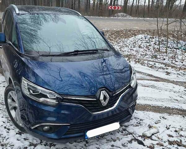 Синий Рено Гранд Сценик, объемом двигателя 1.6 л и пробегом 230 тыс. км за 16000 $, фото 2 на Automoto.ua