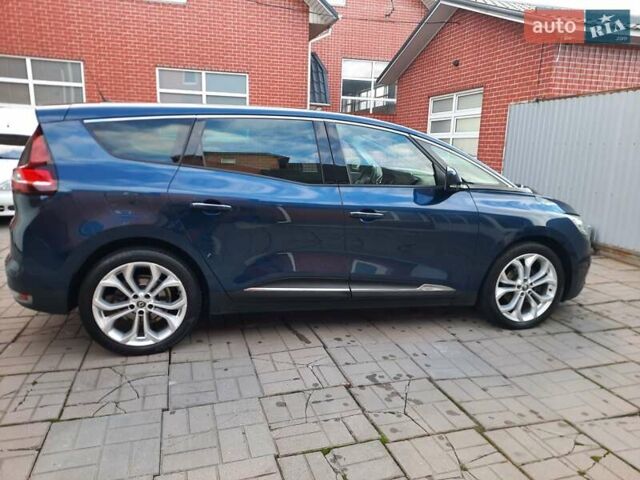 Синий Рено Гранд Сценик, объемом двигателя 1.7 л и пробегом 169 тыс. км за 16250 $, фото 1 на Automoto.ua