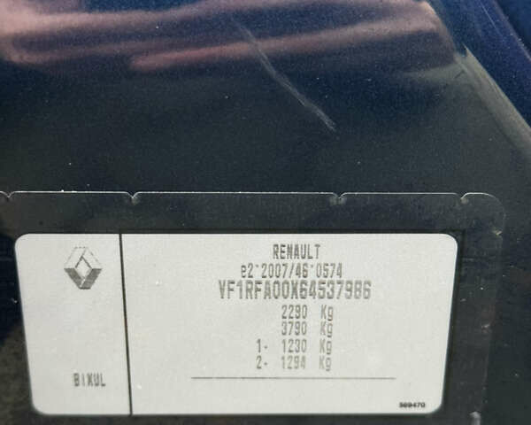 Синій Рено Гранд Сценік, об'ємом двигуна 1.75 л та пробігом 215 тис. км за 15400 $, фото 46 на Automoto.ua