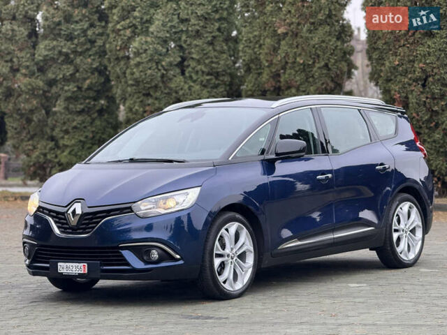Синий Рено Гранд Сценик, объемом двигателя 1.75 л и пробегом 215 тыс. км за 15400 $, фото 1 на Automoto.ua