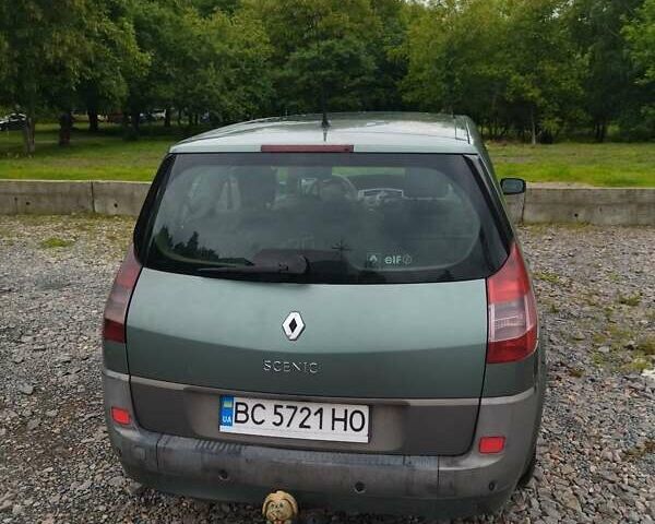 Зеленый Рено Гранд Сценик, объемом двигателя 1.87 л и пробегом 399 тыс. км за 3200 $, фото 1 на Automoto.ua