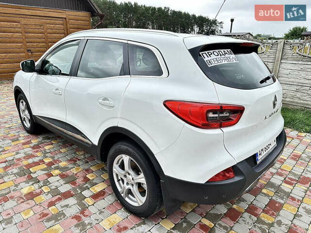Білий Рено Kadjar, об'ємом двигуна 1.6 л та пробігом 210 тис. км за 13799 $, фото 6 на Automoto.ua
