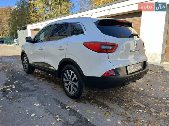 Рено Kadjar 2016 в Виннице на Automoto.ua Белый Рено Kadjar, объемом двигателя 1.46 л и пробегом 173 тыс. км за 15600 $, фото 6 на Automoto.ua