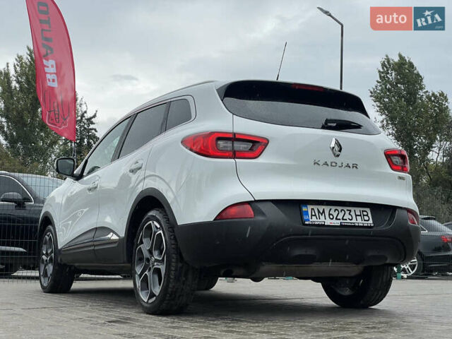 Білий Рено Kadjar, об'ємом двигуна 1.5 л та пробігом 200 тис. км за 16899 $, фото 20 на Automoto.ua