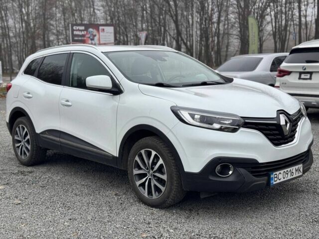 Белый Рено Kadjar, объемом двигателя 1.5 л и пробегом 202 тыс. км за 14700 $, фото 1 на Automoto.ua