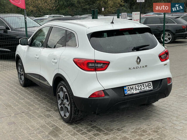 Білий Рено Kadjar, об'ємом двигуна 1.5 л та пробігом 200 тис. км за 16899 $, фото 19 на Automoto.ua