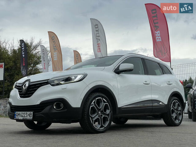 Білий Рено Kadjar, об'ємом двигуна 1.5 л та пробігом 200 тис. км за 16899 $, фото 2 на Automoto.ua