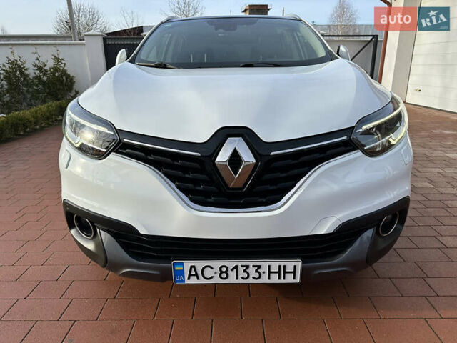 Белый Рено Kadjar, объемом двигателя 1.5 л и пробегом 230 тыс. км за 16000 $, фото 1 на Automoto.ua