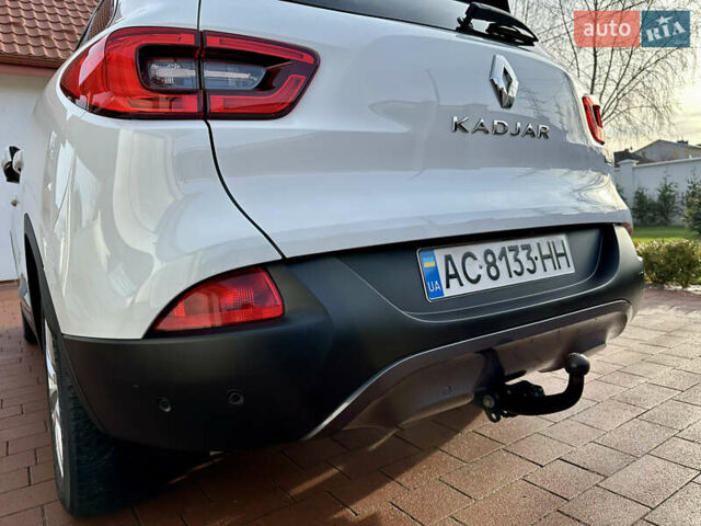 Белый Рено Kadjar, объемом двигателя 1.5 л и пробегом 230 тыс. км за 16000 $, фото 8 на Automoto.ua