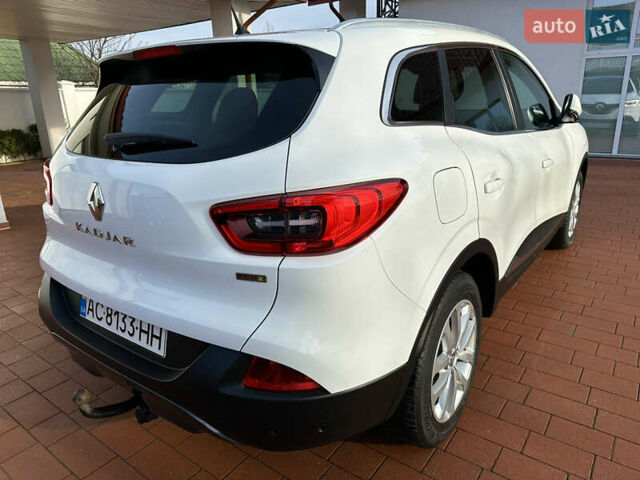 Белый Рено Kadjar, объемом двигателя 1.5 л и пробегом 230 тыс. км за 16000 $, фото 13 на Automoto.ua