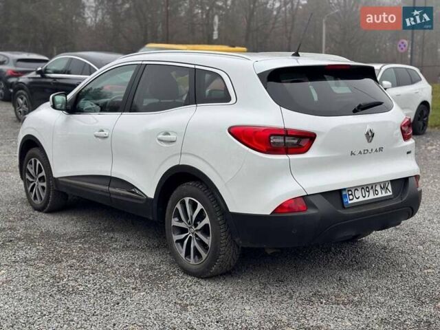 Білий Рено Kadjar, об'ємом двигуна 1.5 л та пробігом 202 тис. км за 14700 $, фото 1 на Automoto.ua
