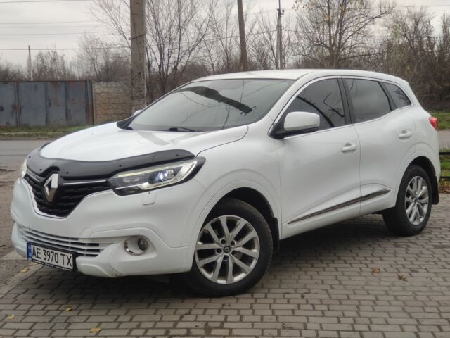 Білий Рено Kadjar, об'ємом двигуна 1.5 л та пробігом 210 тис. км за 17200 $, фото 1 на Automoto.ua