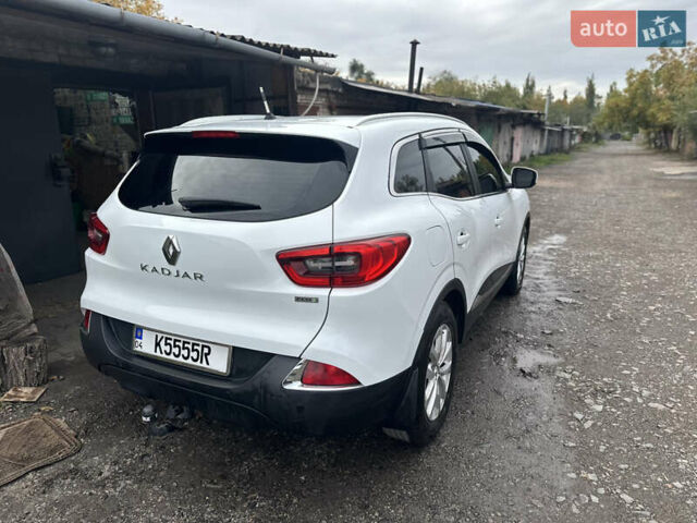 Белый Рено Kadjar, объемом двигателя 1.5 л и пробегом 249 тыс. км за 15700 $, фото 8 на Automoto.ua