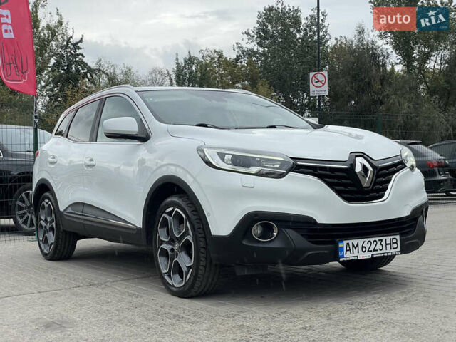 Білий Рено Kadjar, об'ємом двигуна 1.5 л та пробігом 200 тис. км за 16899 $, фото 8 на Automoto.ua