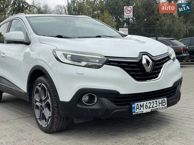Білий Рено Kadjar, об'ємом двигуна 1.5 л та пробігом 200 тис. км за 16899 $, фото 7 на Automoto.ua