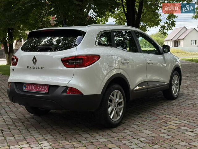 Белый Рено Kadjar, объемом двигателя 1.5 л и пробегом 182 тыс. км за 15500 $, фото 30 на Automoto.ua