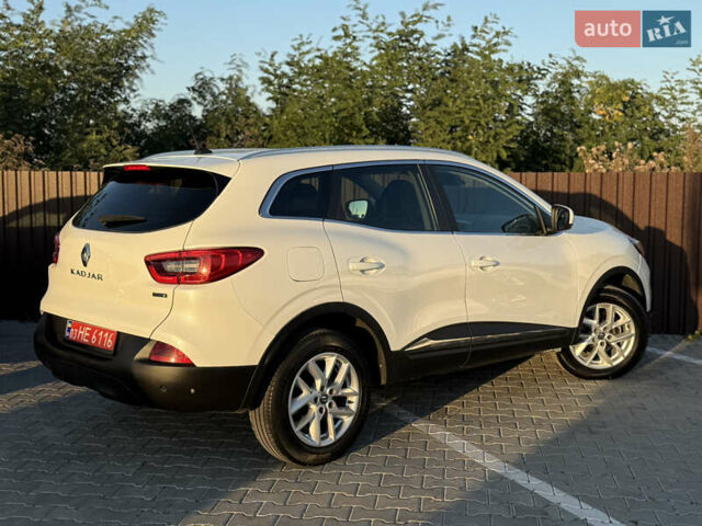 Белый Рено Kadjar, объемом двигателя 1.5 л и пробегом 219 тыс. км за 17250 $, фото 15 на Automoto.ua