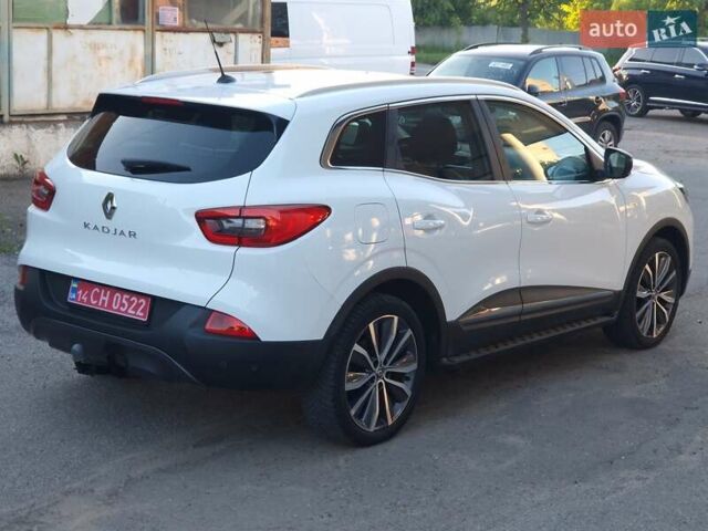 Білий Рено Kadjar, об'ємом двигуна 1.46 л та пробігом 222 тис. км за 17700 $, фото 15 на Automoto.ua
