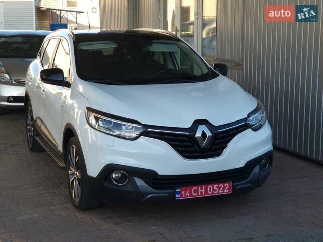 Білий Рено Kadjar, об'ємом двигуна 1.46 л та пробігом 222 тис. км за 17700 $, фото 2 на Automoto.ua