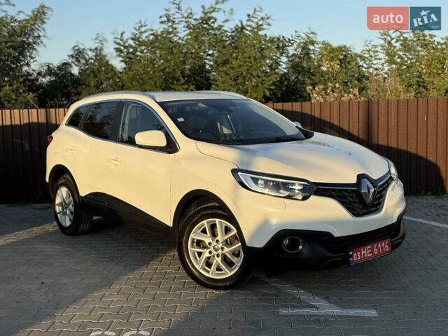 Белый Рено Kadjar, объемом двигателя 1.5 л и пробегом 219 тыс. км за 17250 $, фото 10 на Automoto.ua