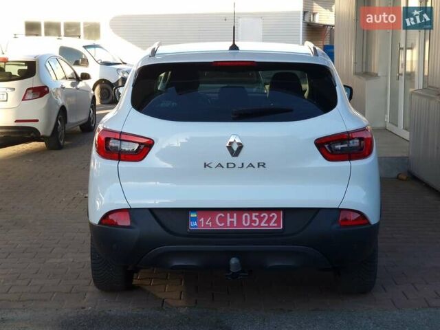 Білий Рено Kadjar, об'ємом двигуна 1.46 л та пробігом 222 тис. км за 17700 $, фото 6 на Automoto.ua