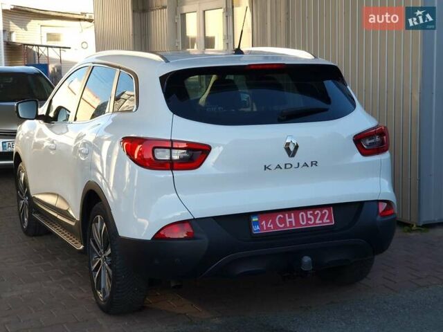 Білий Рено Kadjar, об'ємом двигуна 1.46 л та пробігом 222 тис. км за 17700 $, фото 5 на Automoto.ua
