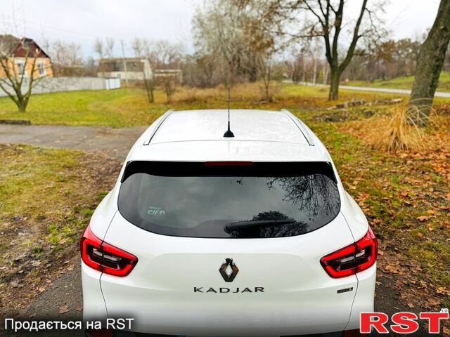 Білий Рено Kadjar, об'ємом двигуна 1.5 л та пробігом 67 тис. км за 18500 $, фото 6 на Automoto.ua