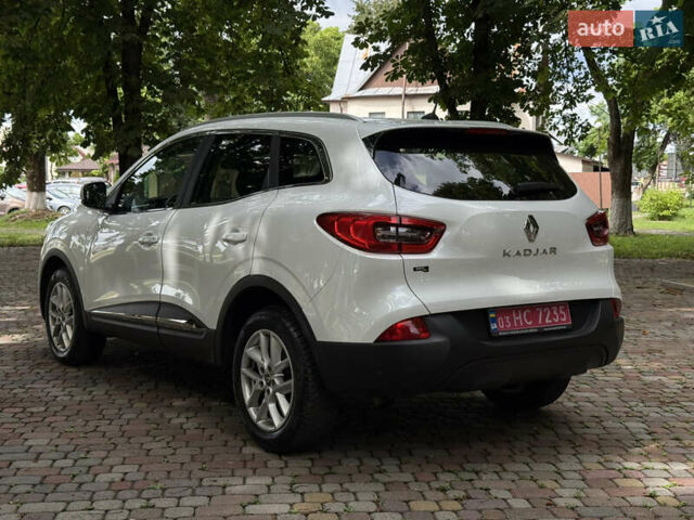 Белый Рено Kadjar, объемом двигателя 1.5 л и пробегом 182 тыс. км за 15500 $, фото 24 на Automoto.ua