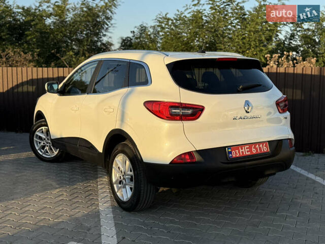 Белый Рено Kadjar, объемом двигателя 1.5 л и пробегом 219 тыс. км за 17250 $, фото 17 на Automoto.ua