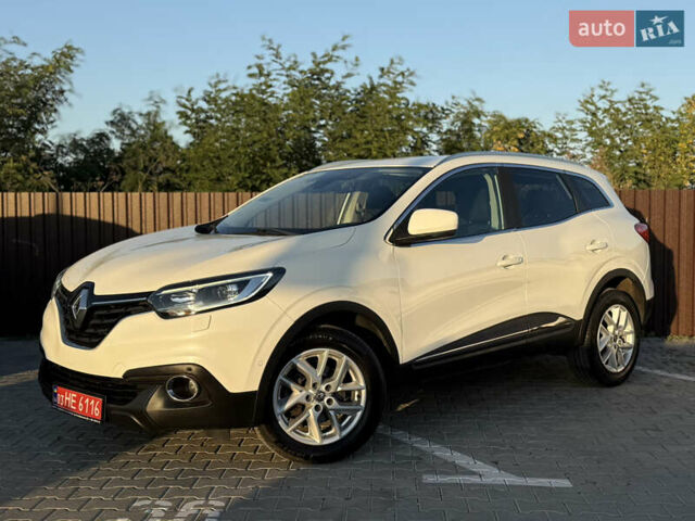 Белый Рено Kadjar, объемом двигателя 1.5 л и пробегом 219 тыс. км за 17250 $, фото 5 на Automoto.ua