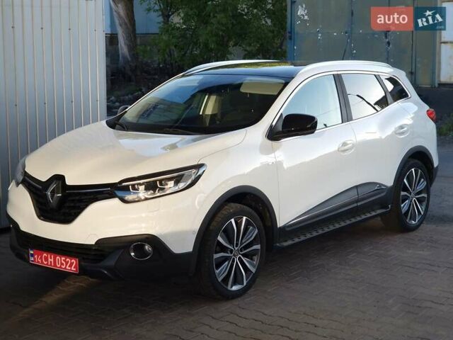 Білий Рено Kadjar, об'ємом двигуна 1.46 л та пробігом 222 тис. км за 17700 $, фото 8 на Automoto.ua