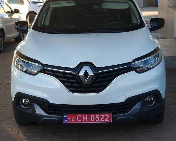 Білий Рено Kadjar, об'ємом двигуна 1.46 л та пробігом 222 тис. км за 17700 $, фото 3 на Automoto.ua