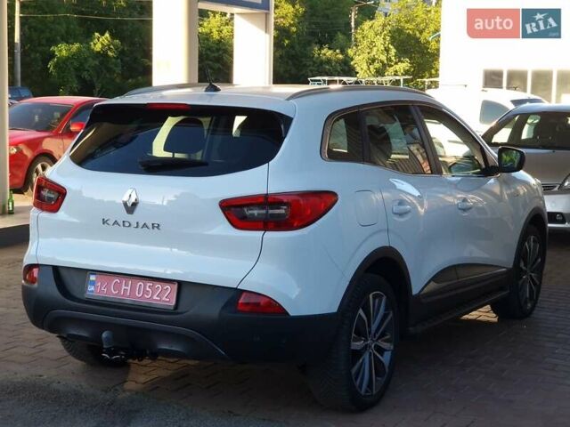 Білий Рено Kadjar, об'ємом двигуна 1.46 л та пробігом 222 тис. км за 17700 $, фото 7 на Automoto.ua