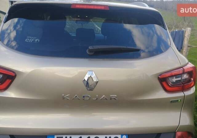 Бежевый Рено Kadjar, объемом двигателя 1.46 л и пробегом 116 тыс. км за 14297 $, фото 5 на Automoto.ua