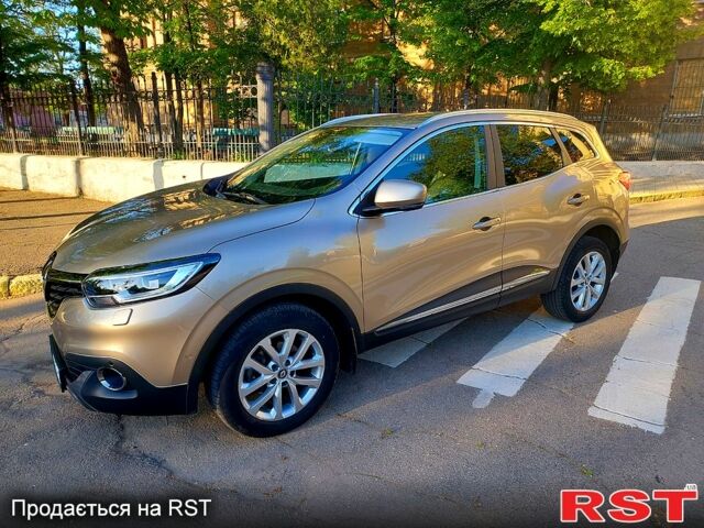 Бежевый Рено Kadjar, объемом двигателя 1.5 л и пробегом 1 тыс. км за 18700 $, фото 1 на Automoto.ua