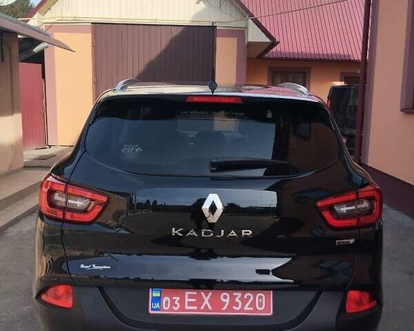 Черный Рено Kadjar, объемом двигателя 1.5 л и пробегом 183 тыс. км за 14200 $, фото 7 на Automoto.ua
